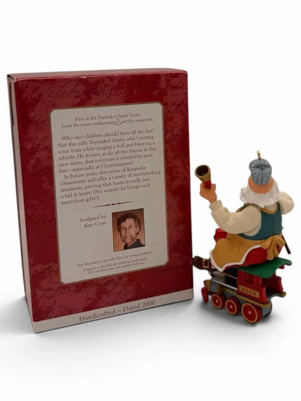 Hallmark Keepsake Toymaker Santa 2000 First in Series Ornament